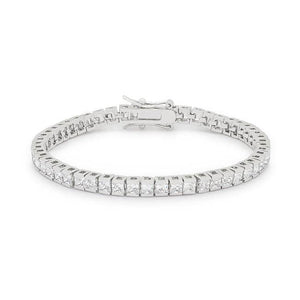 Princess Cubic Zirconia Tennis Bracelet