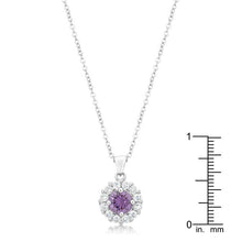 Load image into Gallery viewer, Bella Bridal Pendant in Purple
