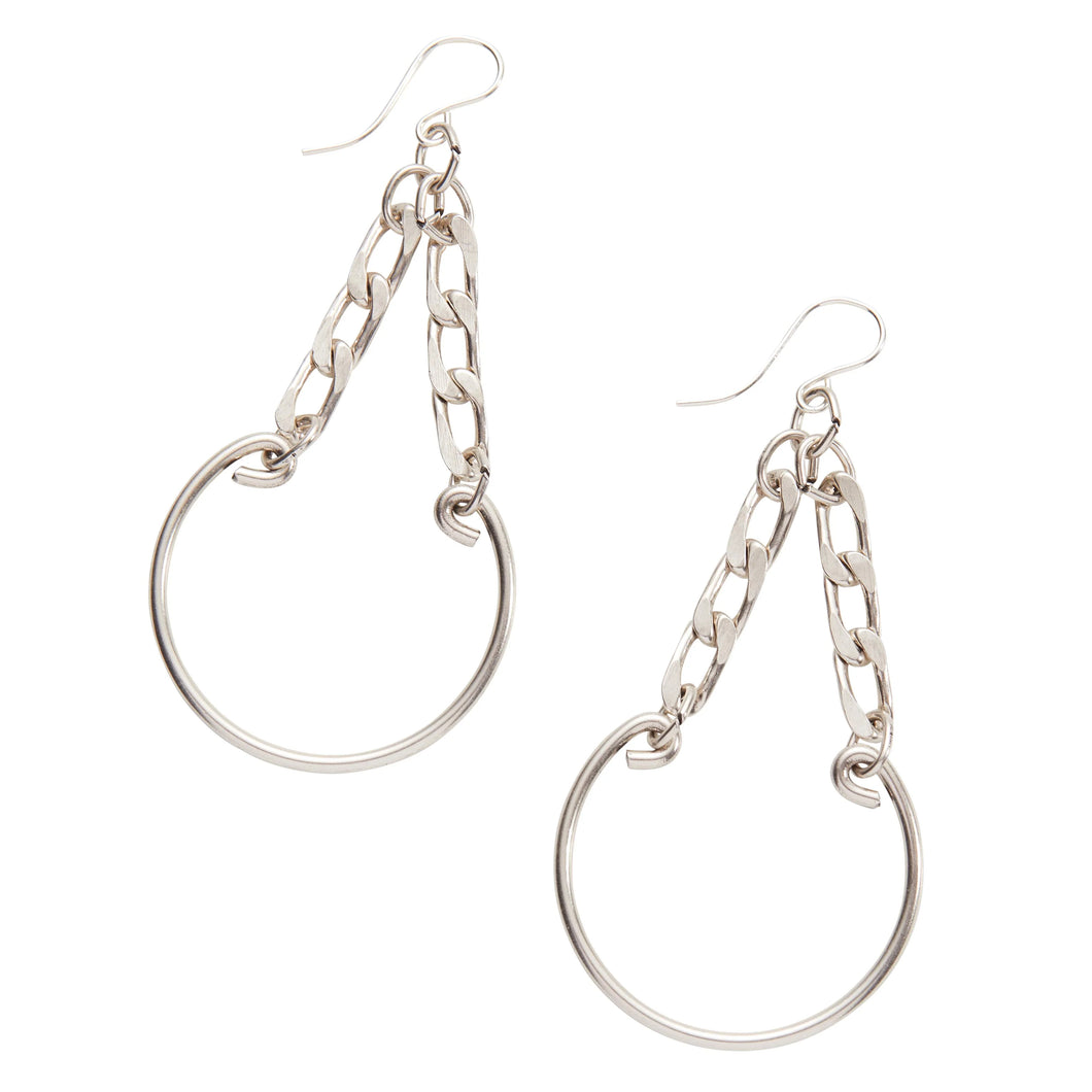 Sweet Thing Swings Antique Silver