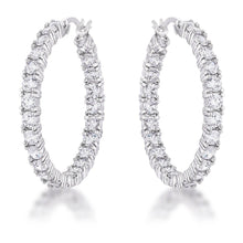 Load image into Gallery viewer, Eternity Hoop Earrings
