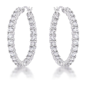 Eternity Hoop Earrings