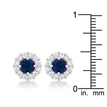 Load image into Gallery viewer, Bella Bridal Earrings in Blue
