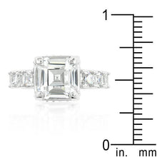 Load image into Gallery viewer, Asscher Cut Engagement Ring: 7
