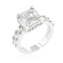 Load image into Gallery viewer, Asscher Cut Engagement Ring: 7
