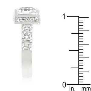 Asscher Cut Engagement Ring: 8