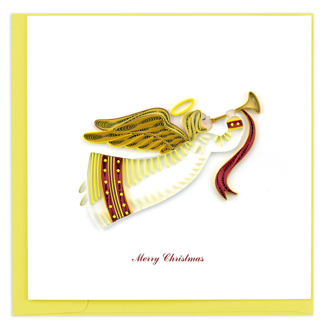 Quilling Card - Christmas Angel