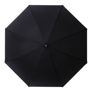 RAINCAPER BLACK/COCO PLAID REVERSE UMBRELLA